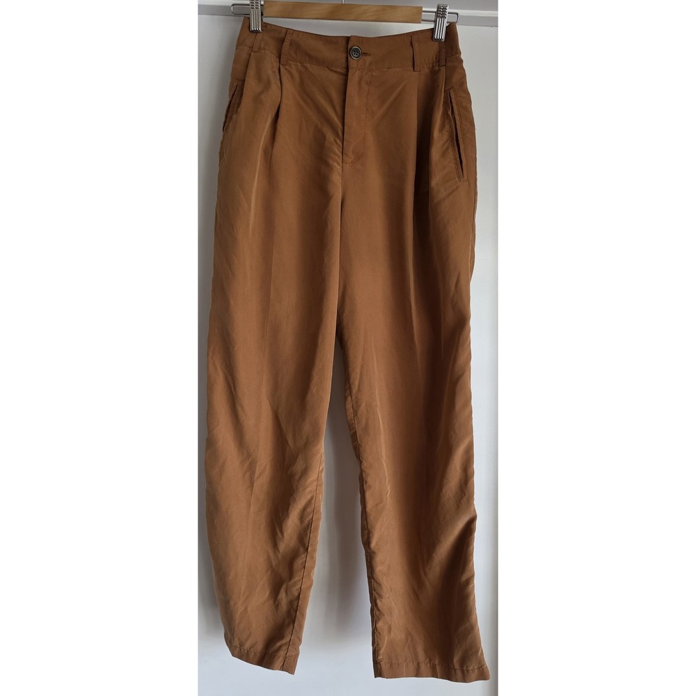 Urban Outfitters Women's Dress Pants Size‎ 2 Brown Polyester Blend Slim Fit